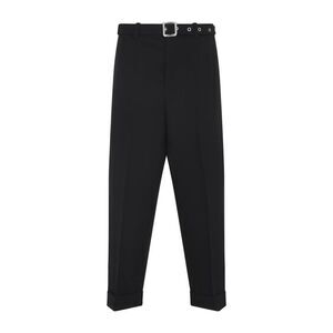 JIL SANDER Men's Belted Trousers Men BLACK Pants